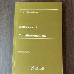Constitutional Law 2022 Supplement
